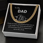 To My Dad | Chain Link Necklace