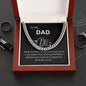 To My Dad | Chain Link Necklace