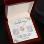 To My Beautiful Mom | Your Love For Me Was Strong - Love Knot Necklace