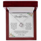 To My Beautiful Mom | Your Love For Me Was Strong - Love Knot Necklace